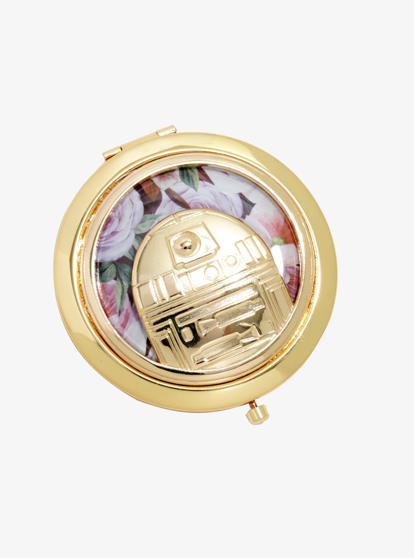 Loungefly x Star Wars R2-D2 Floral Compact Mirror at Box Lunch