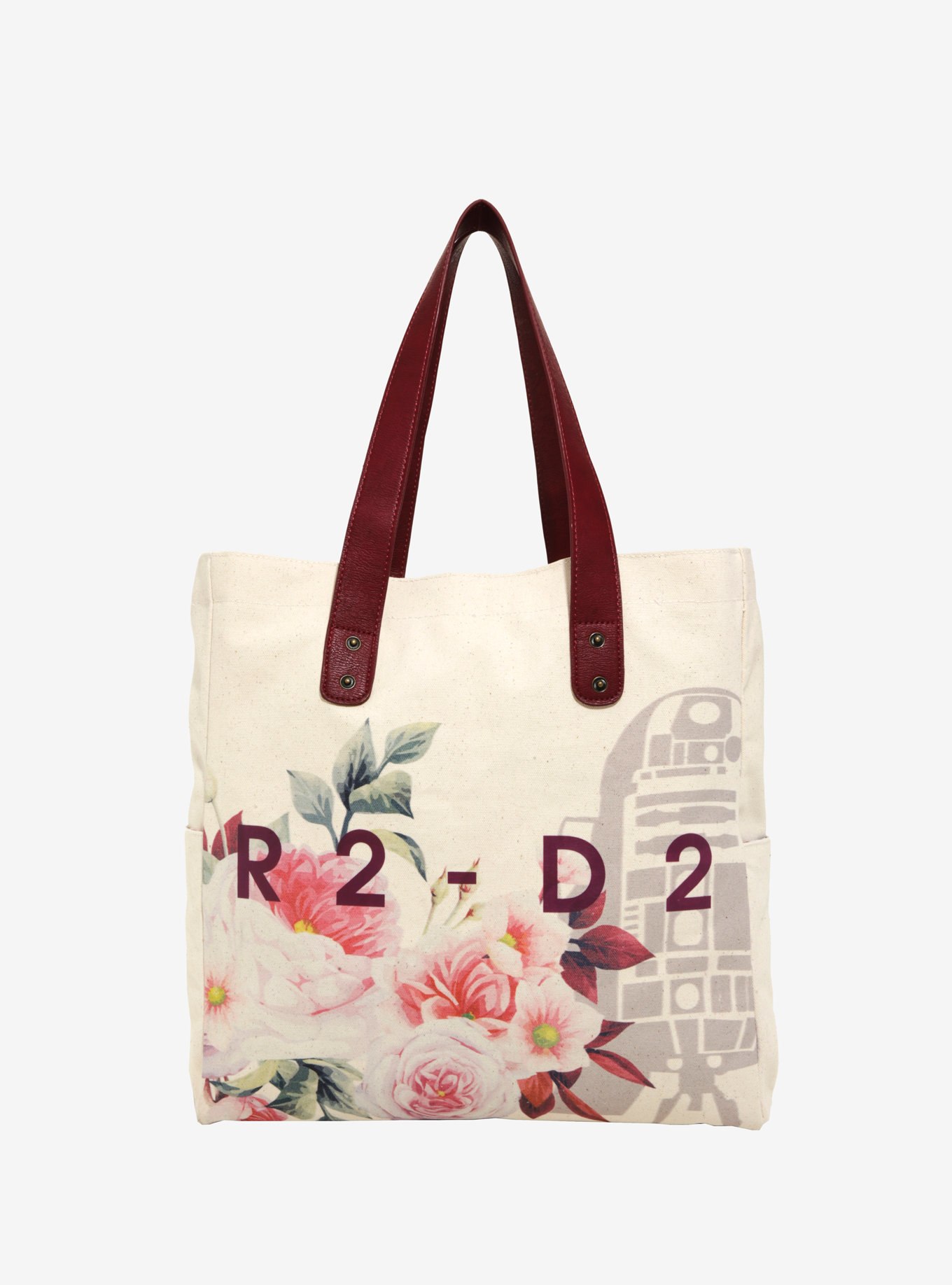 Loungefly x Star Wars R2-D2 Floral Tote Bag at Box Lunch