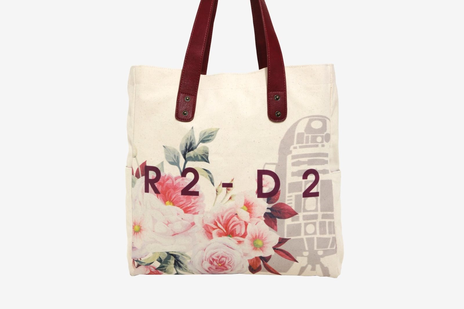 Loungefly x Star Wars R2-D2 Floral Tote Bag at Box Lunch