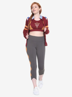 Women's Her Universe x Star Wars Ahsoka Tano Active Collection at Hot Topic