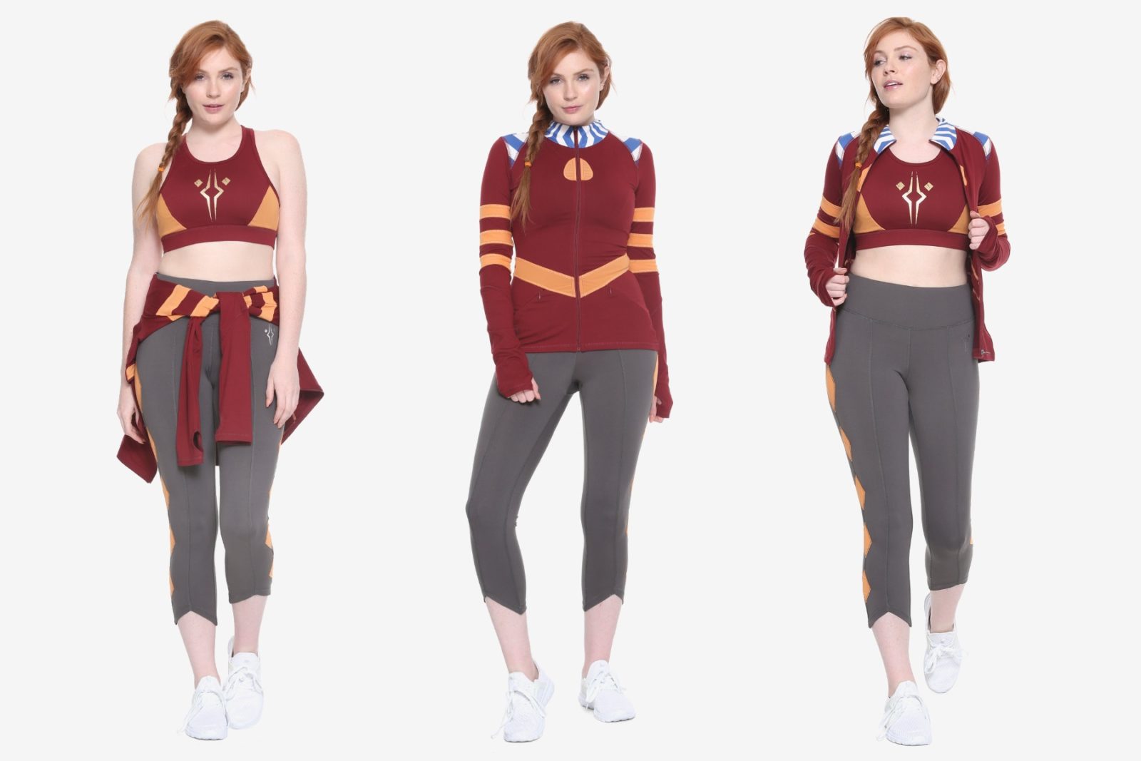 Women's Her Universe x Star Wars Ahsoka Tano Active Collection at Hot Topic