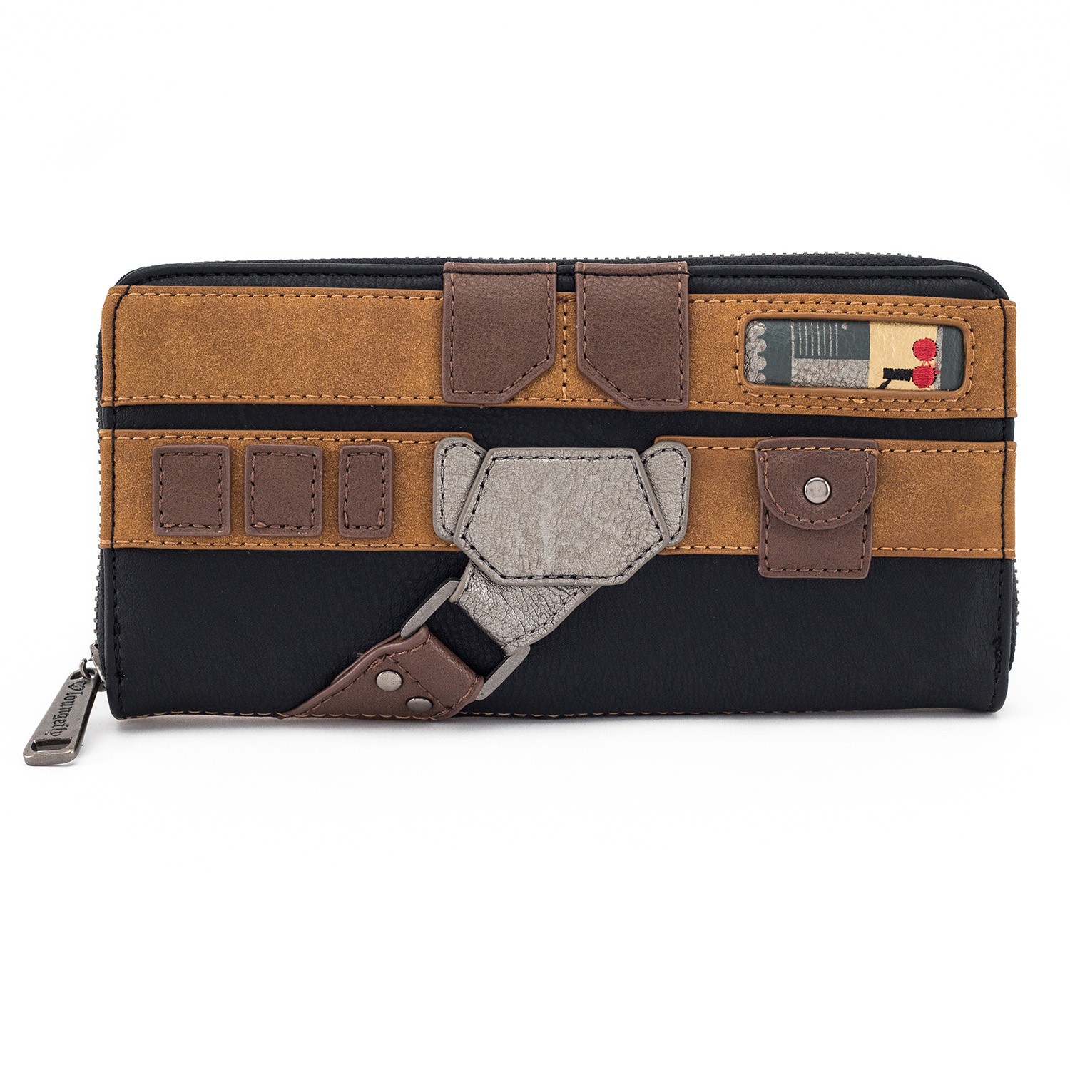 Loungefly x Solo A Star Wars Story Han Solo Cosplay Zip-Up Wallet