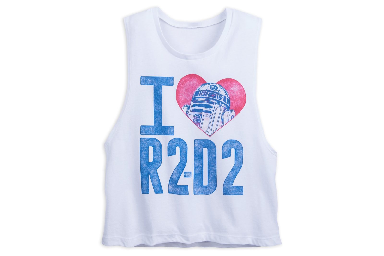 Women's Star Wars I Heart R2-D2 Crop Tank Top at Shop Disney