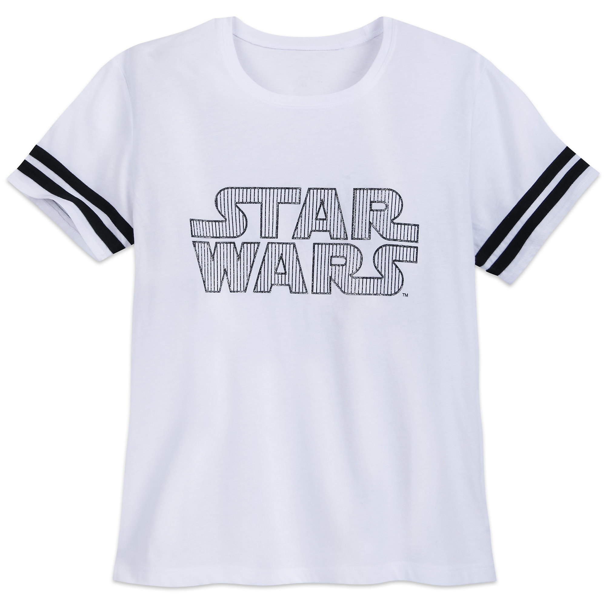 New Women's Star Wars Glitter Logo T-Shirt - The Kessel Runway