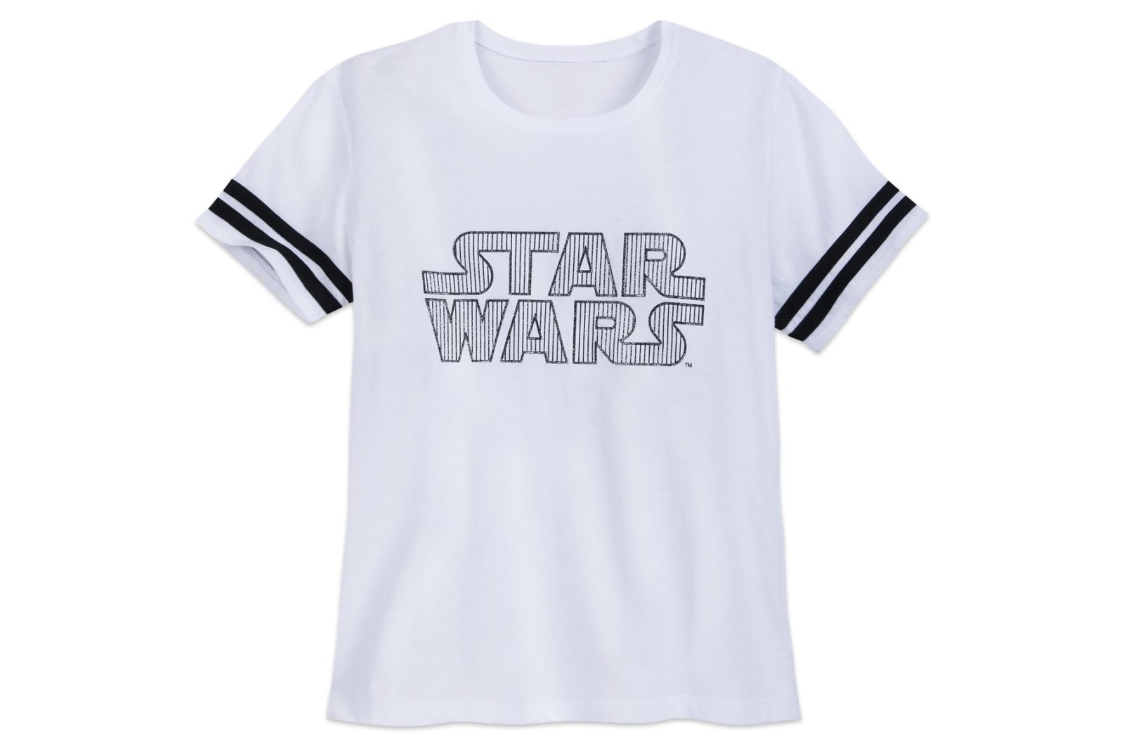 Women's Star Wars Glitter Logo T-Shirt at Shop Disney