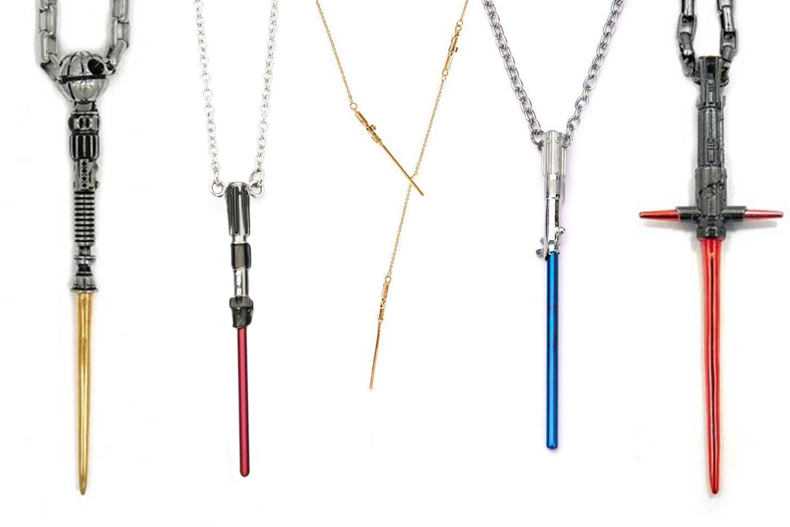 Leia's List - Star Wars Lightsaber Necklaces