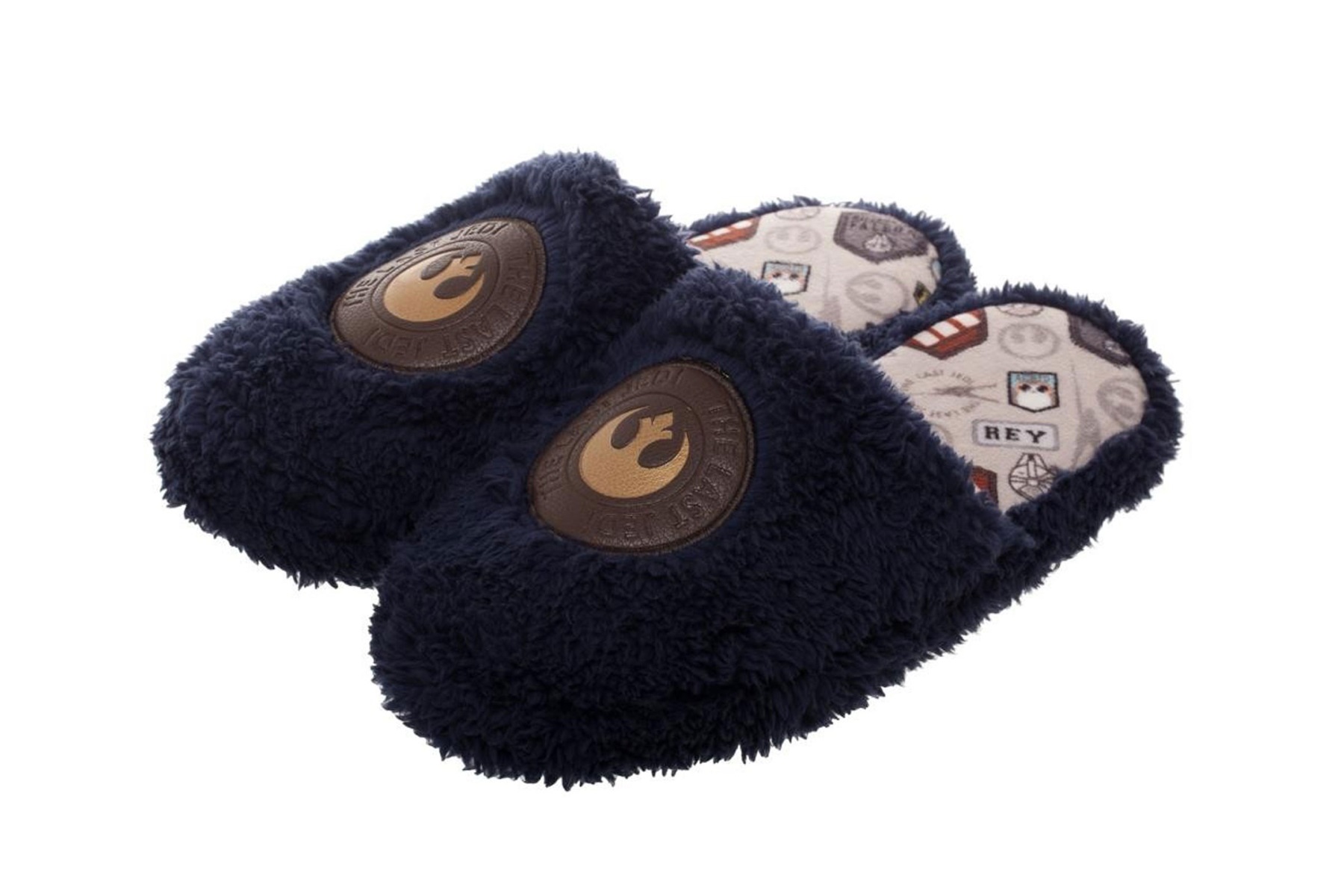 Star Wars The Last Jedi Rey Inspired Adult Scuff Style Slippers at Fun