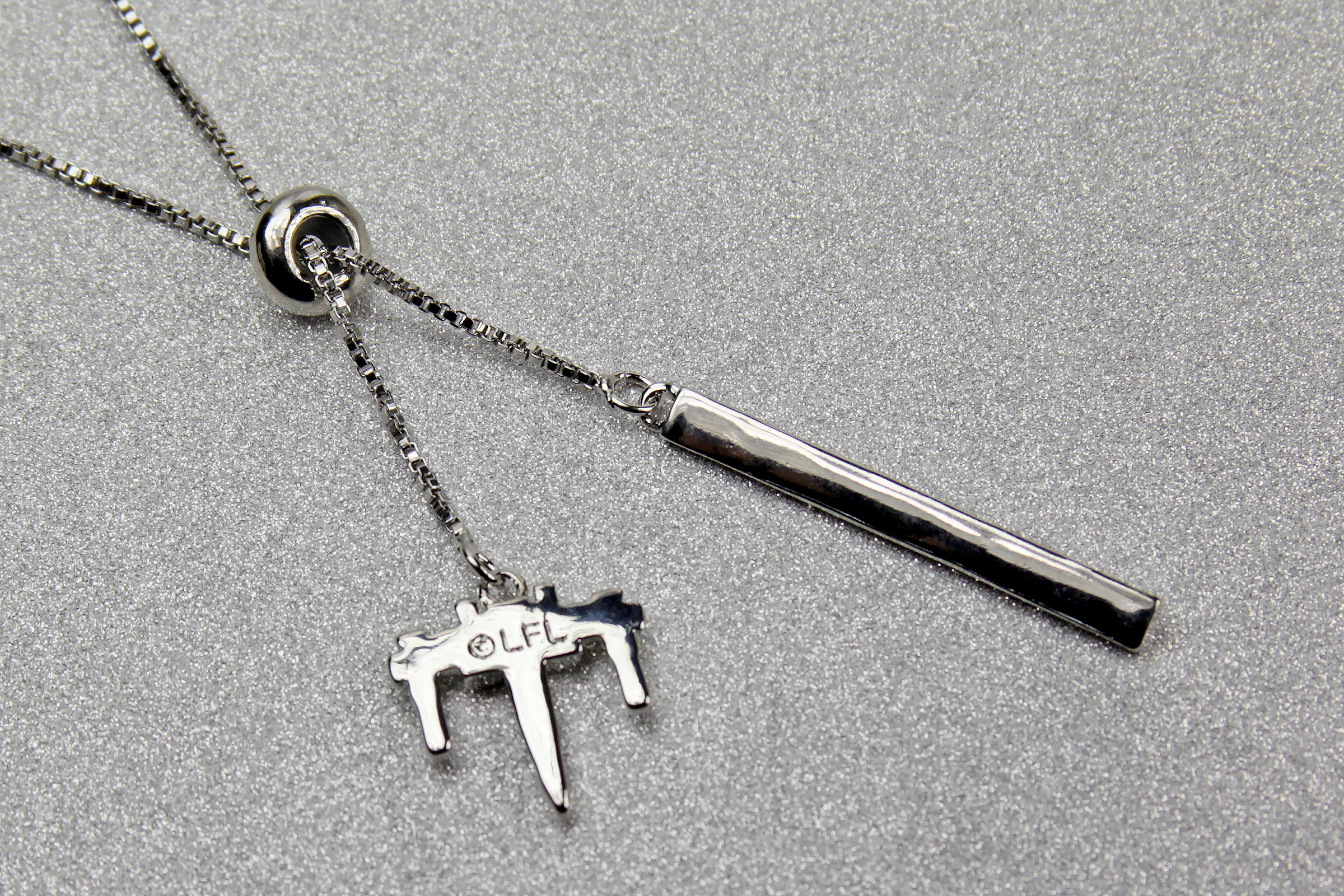 One Force Designs x Star Wars X-Wing Fighter Necklace (Silver Plated)