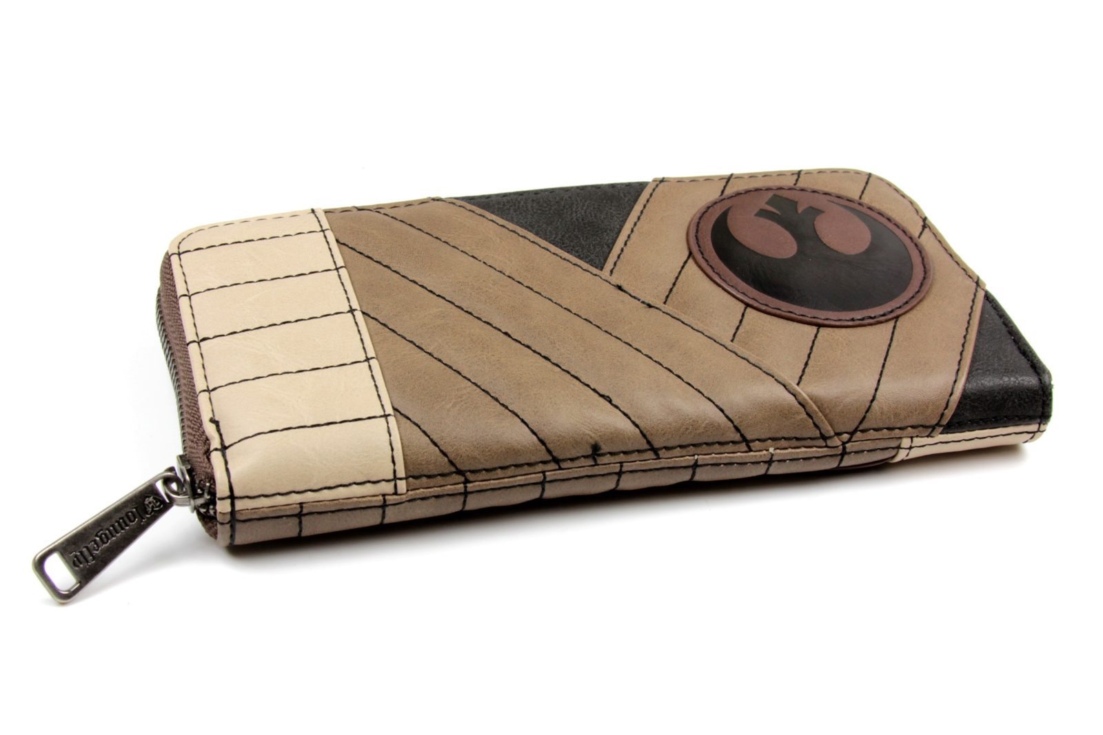 Loungefly x Star Wars Rey Faux Leather Zip-Up Wallet at Fun.com