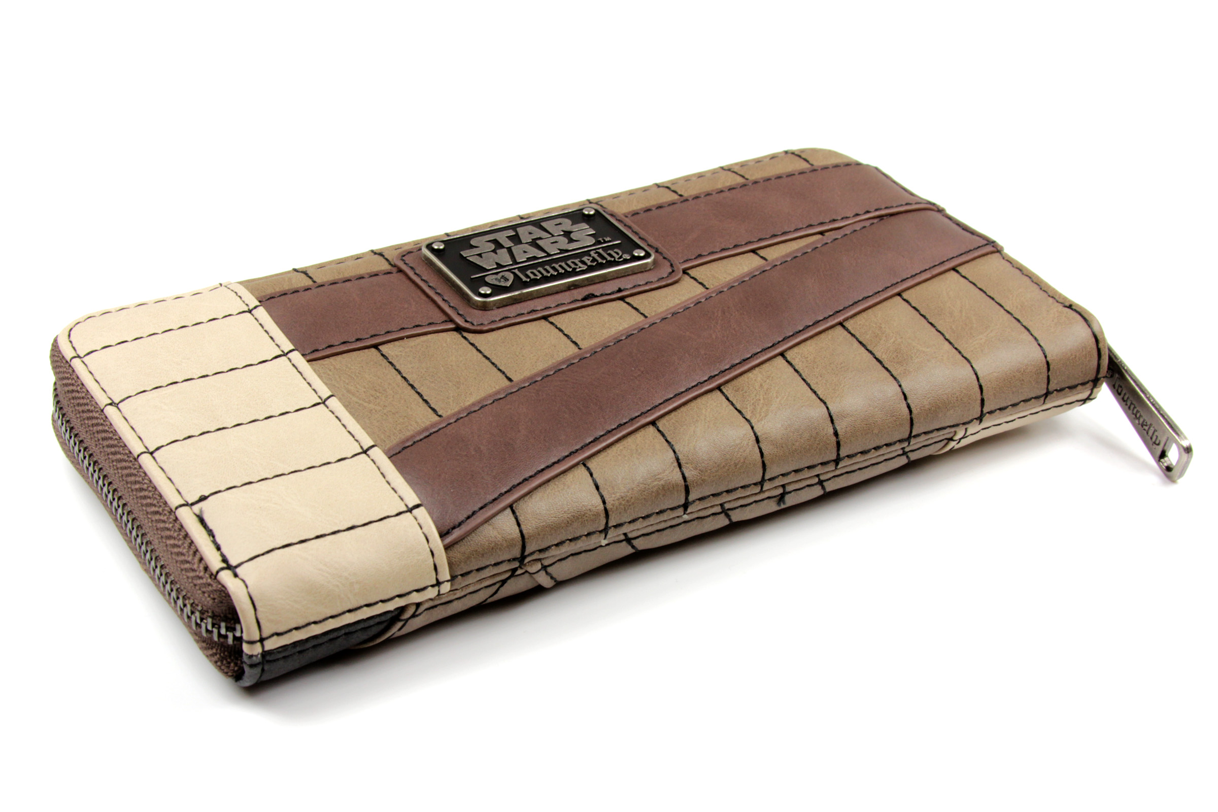 Loungefly x Star Wars Rey Faux Leather Zip-Up Wallet at Fun.com 
