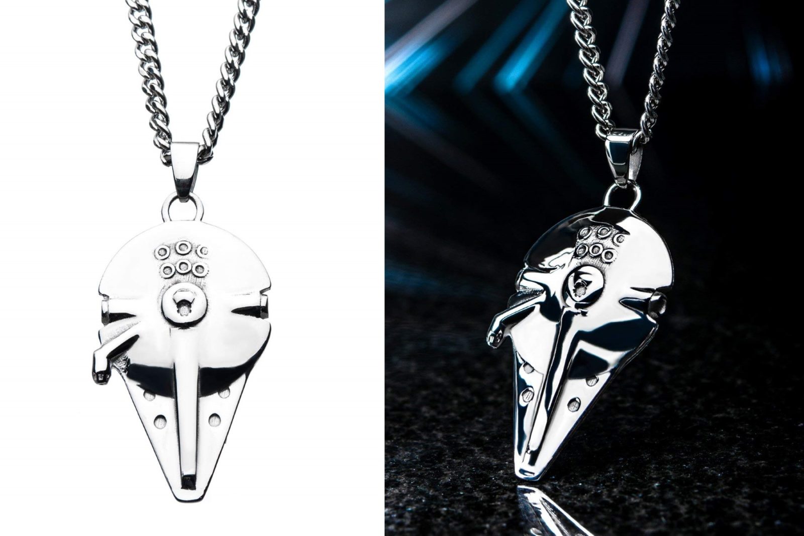 Body Vibe x Star Wars Solo Millennium Falcon Necklace on Amazon