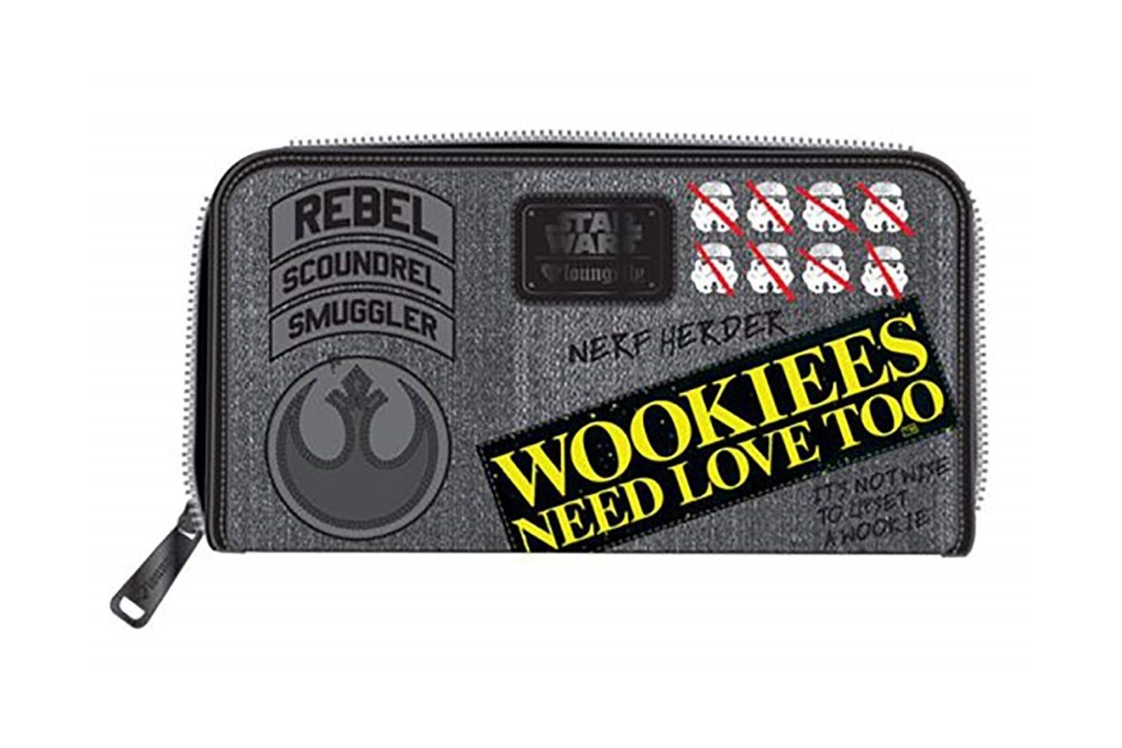 Loungefly x Star Wars Wookiee Zip-Around Wallet at Amazon