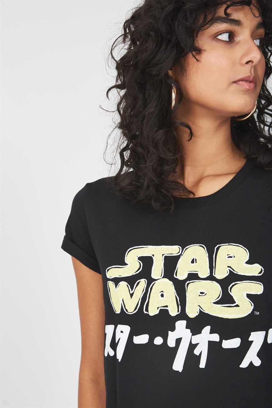 Women's Star Wars Japanese T-Shirt Collection at Cotton On AUS and NZ