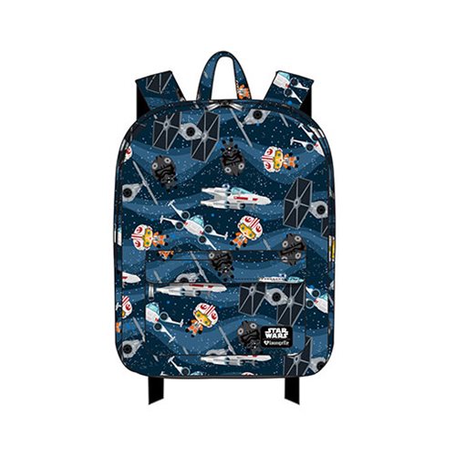 Loungefly x Star Wars Chibi Starships Backpack at Entertainment Earth