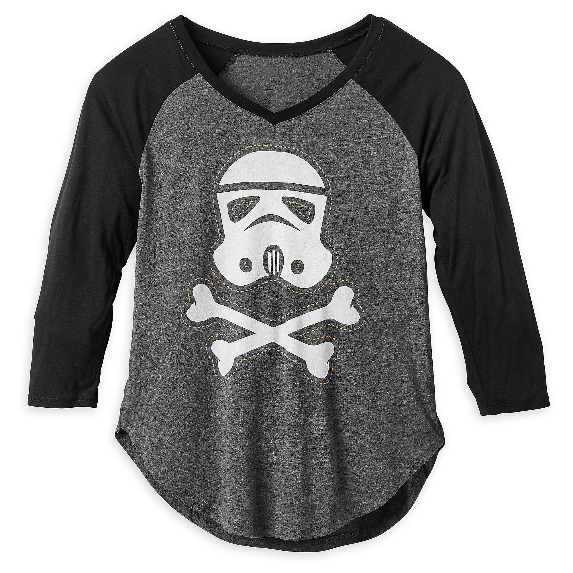 Women's Star Wars Stormtrooper Halloween Raglan T-Shirt at Shop Disney