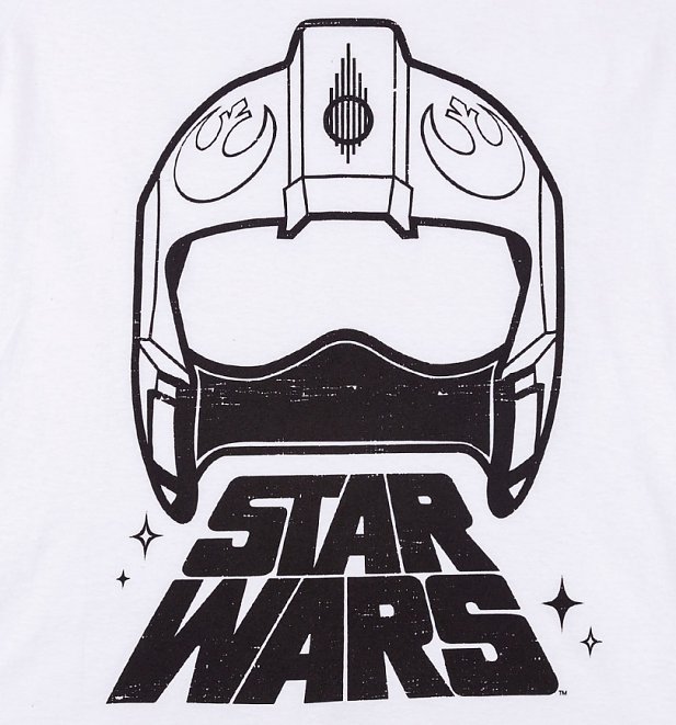 Women's Star Wars X-Wing Pilot Helmet T-Shirt at TruffleShuffle