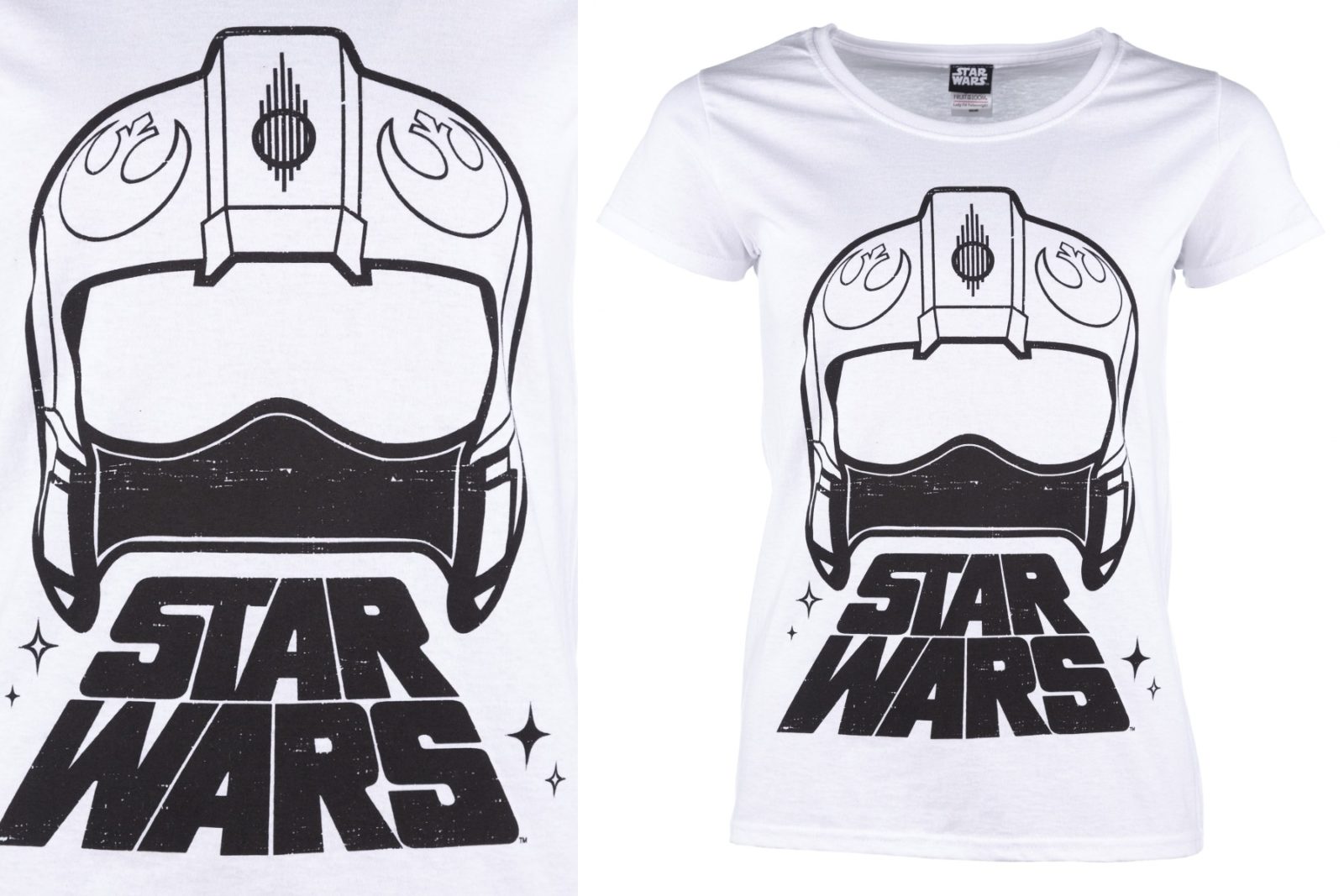 Women's Star Wars X-Wing Pilot Helmet T-Shirt at TruffleShuffle