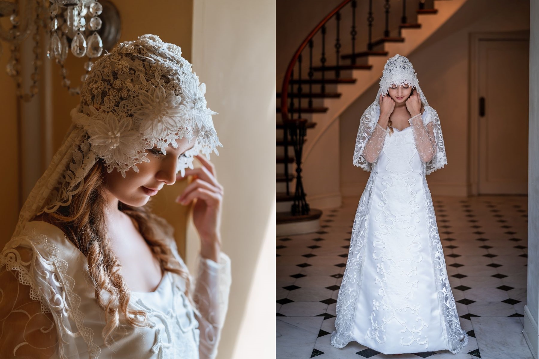 Inspired by the vintage lace gown Padme’ Amidala wears for her wedding to A...