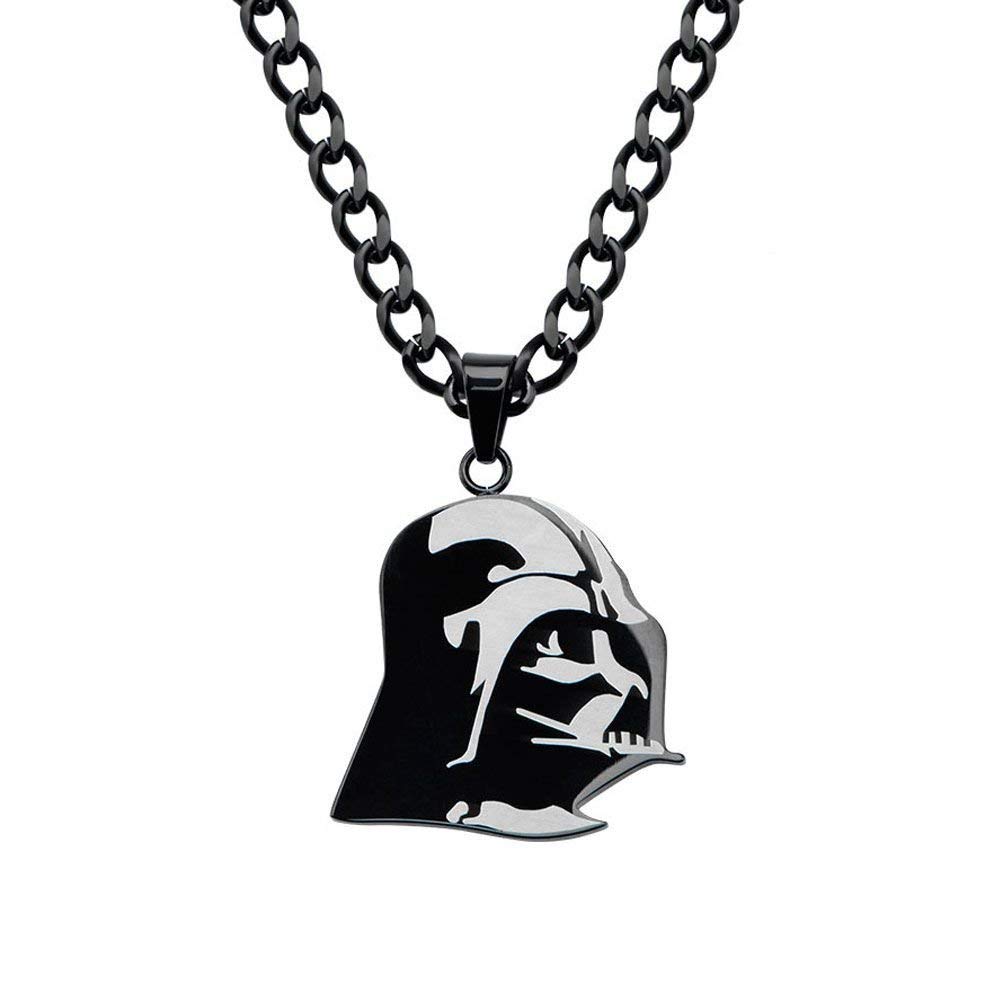 Body Vibe x Star Wars Darth Vader 3/4 View Helmet Necklace on Amazon