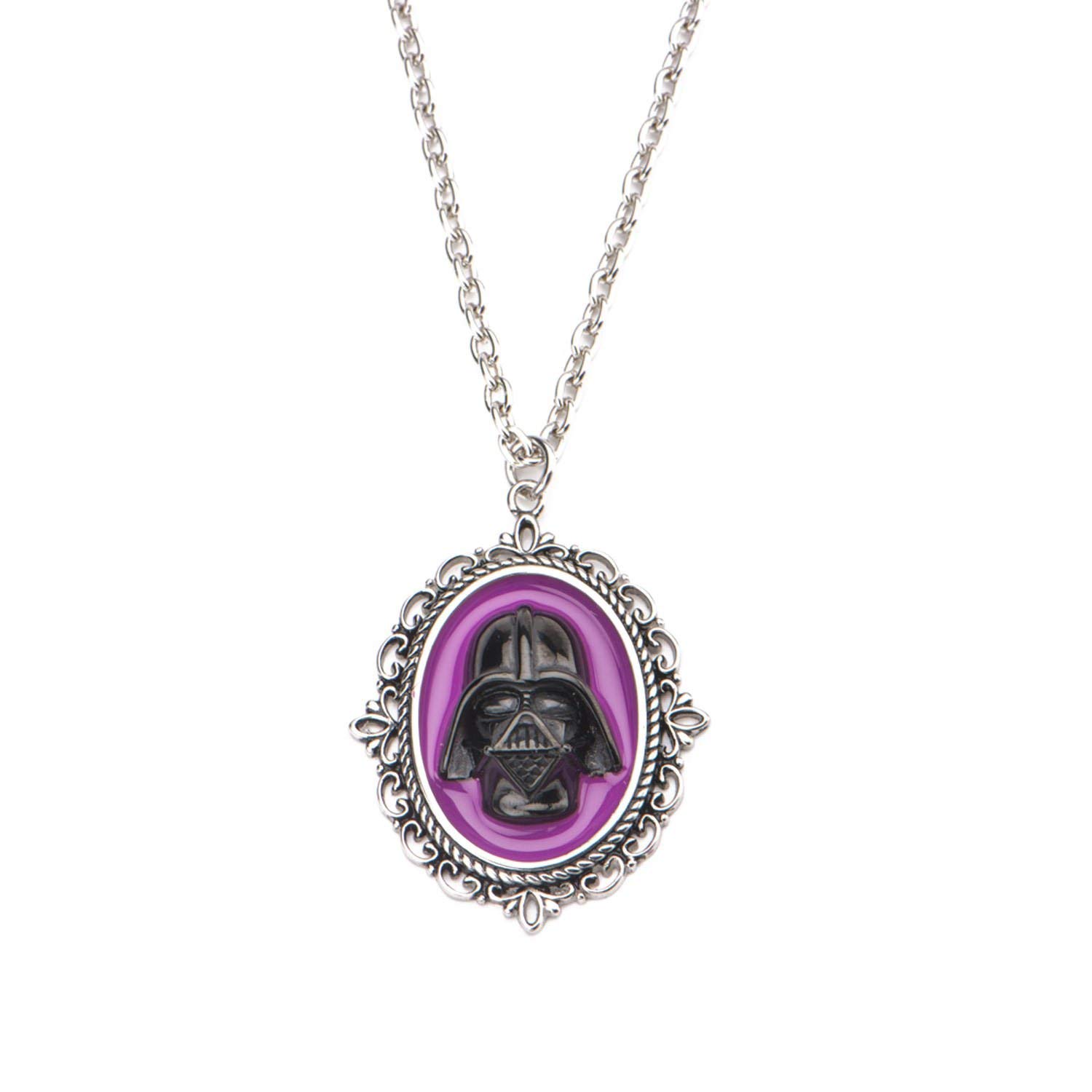 Body Vibe x Star Wars Darth Vader Pink Cameo Necklace on Amazon