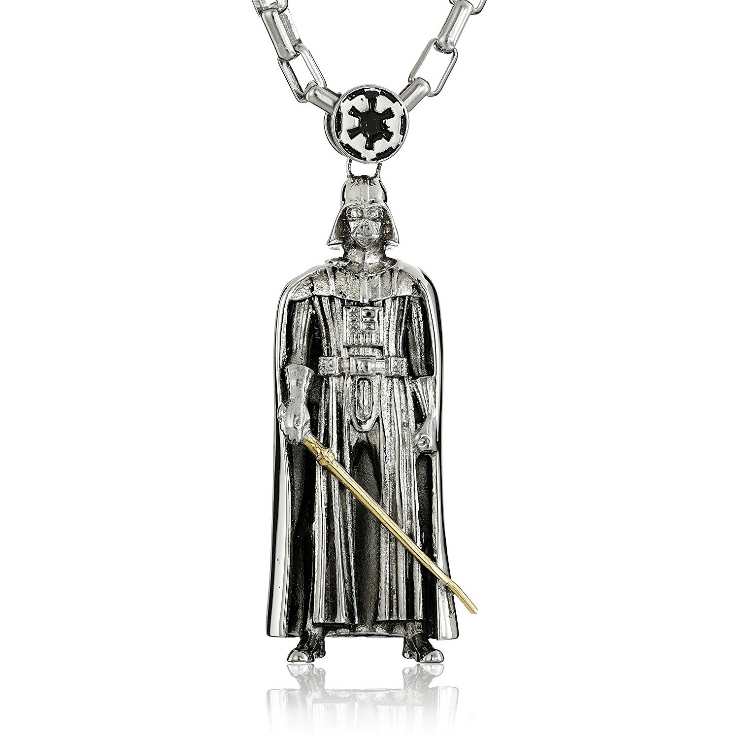 Han Cholo x Star Wars Darth Vader Stainless Steel Necklace on Amazon