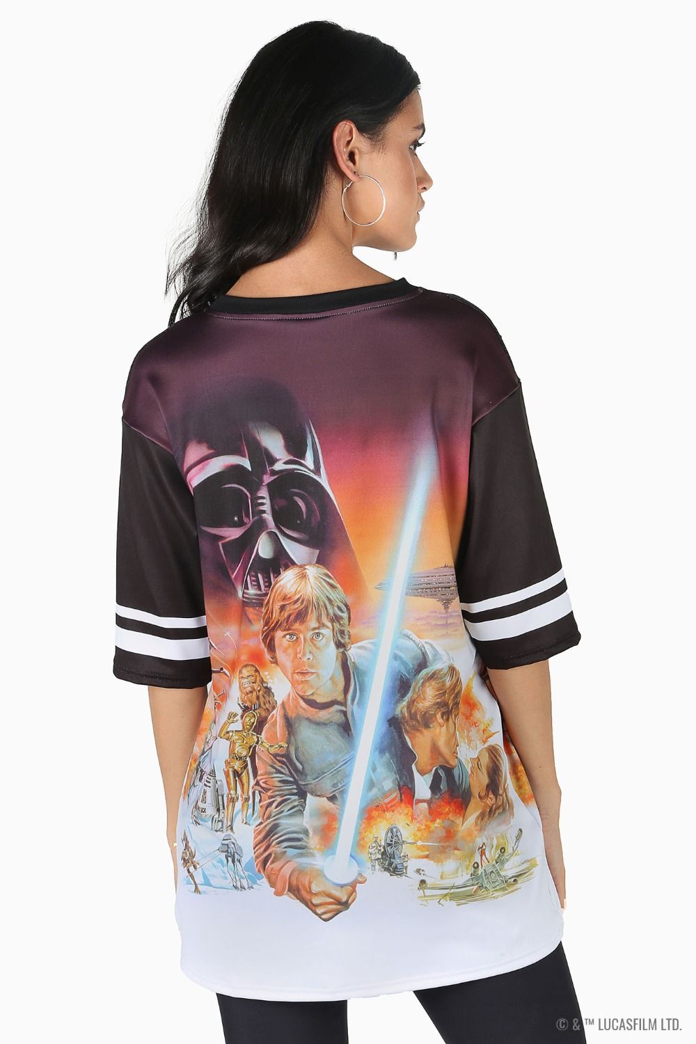 Black Milk Clothing x Star Wars A Long Time Ago Touchdown Athletic Top