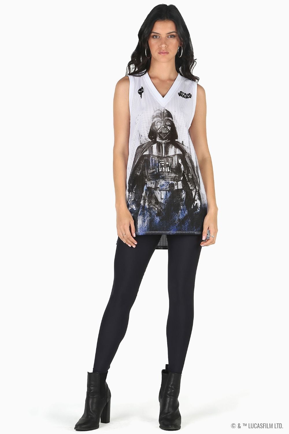 Black Milk Clothing x Star Wars Darth Vader Shooter Athletic Tank Top