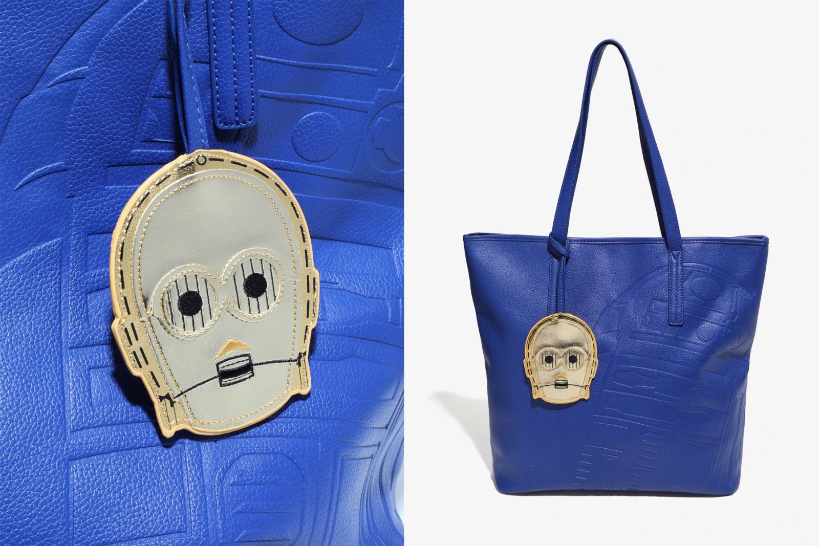 Loungefly x Star Wars R2-D2 Debossed Tote Bag on sale at Box Lunch