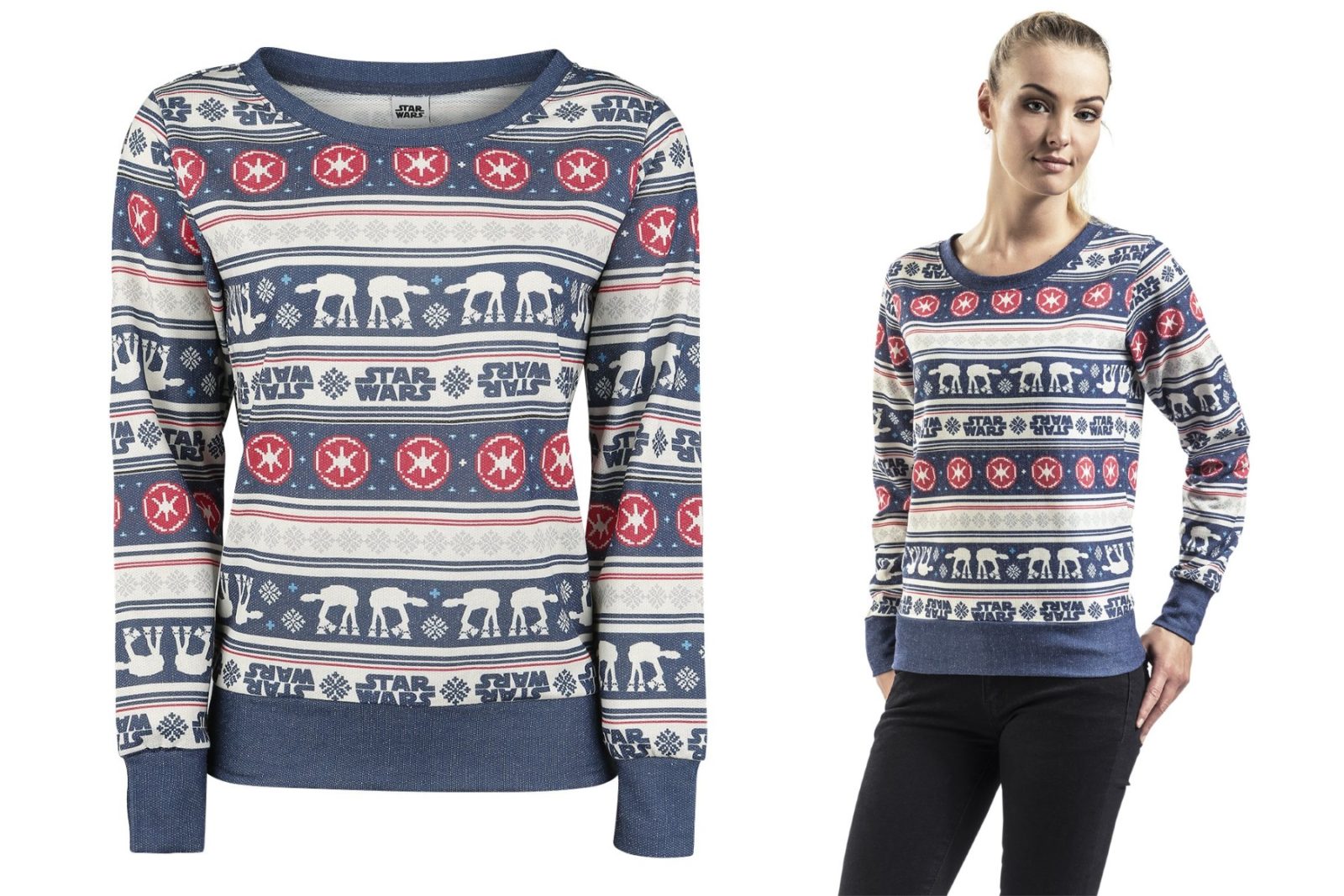Women’s Star Wars Christmas Sweater at EMP