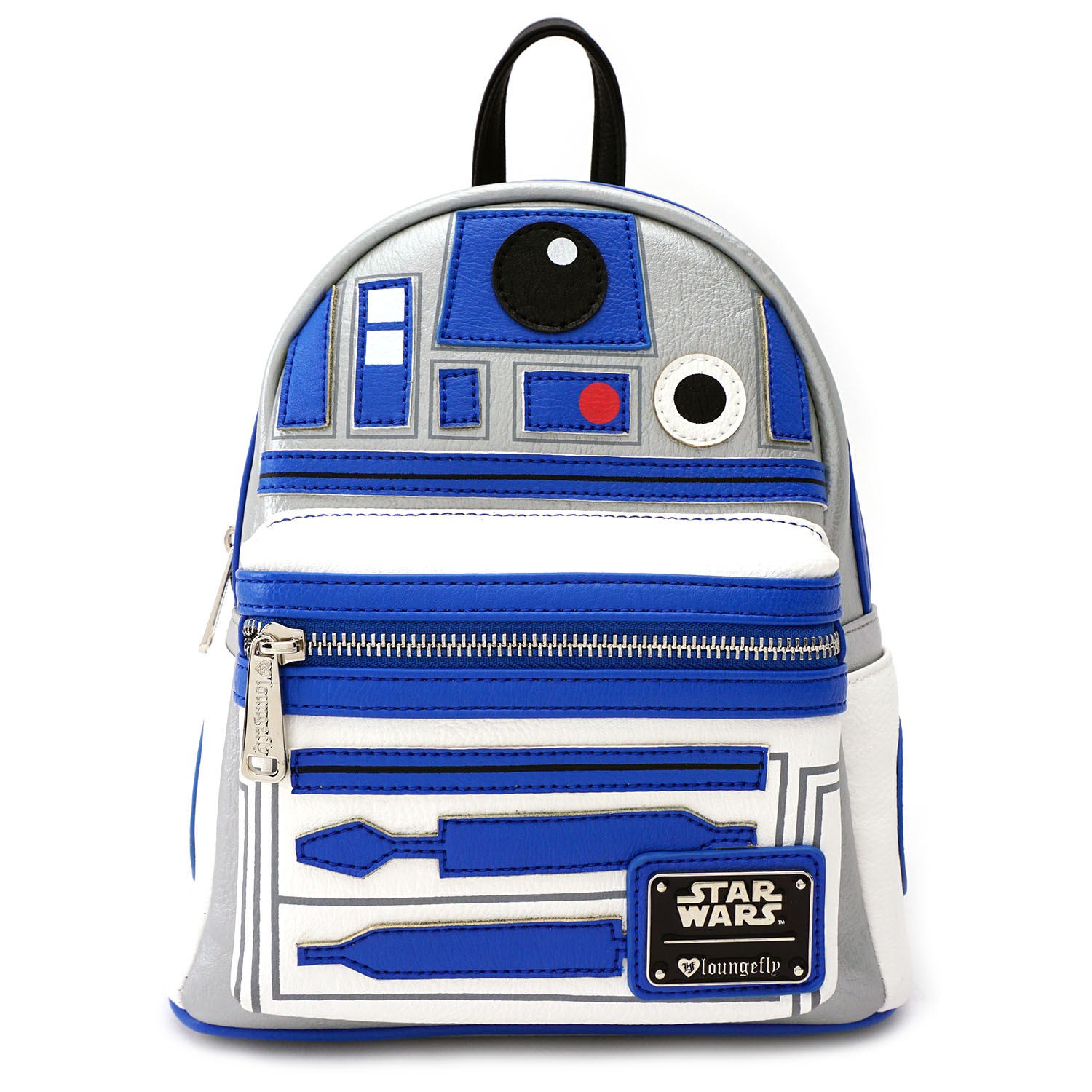 Loungefly x Star Wars R2-D2 Faux Leather Mini Backpack