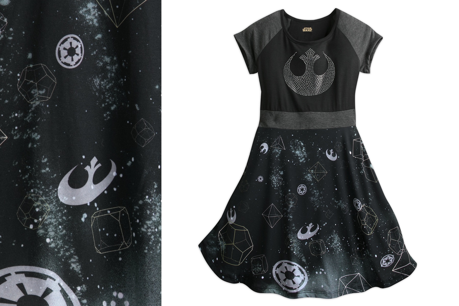 Women's Disney Rebel Alliance Starbird Dress - The Kessel Runway Women's Disney Rebel Alliance Starbird Dress - The Kessel Runway