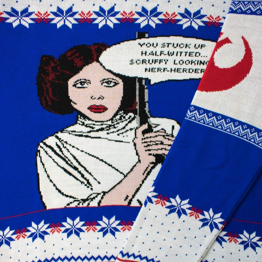 Numskull x Star Wars Princess Leia Christmas Sweater on Amazon