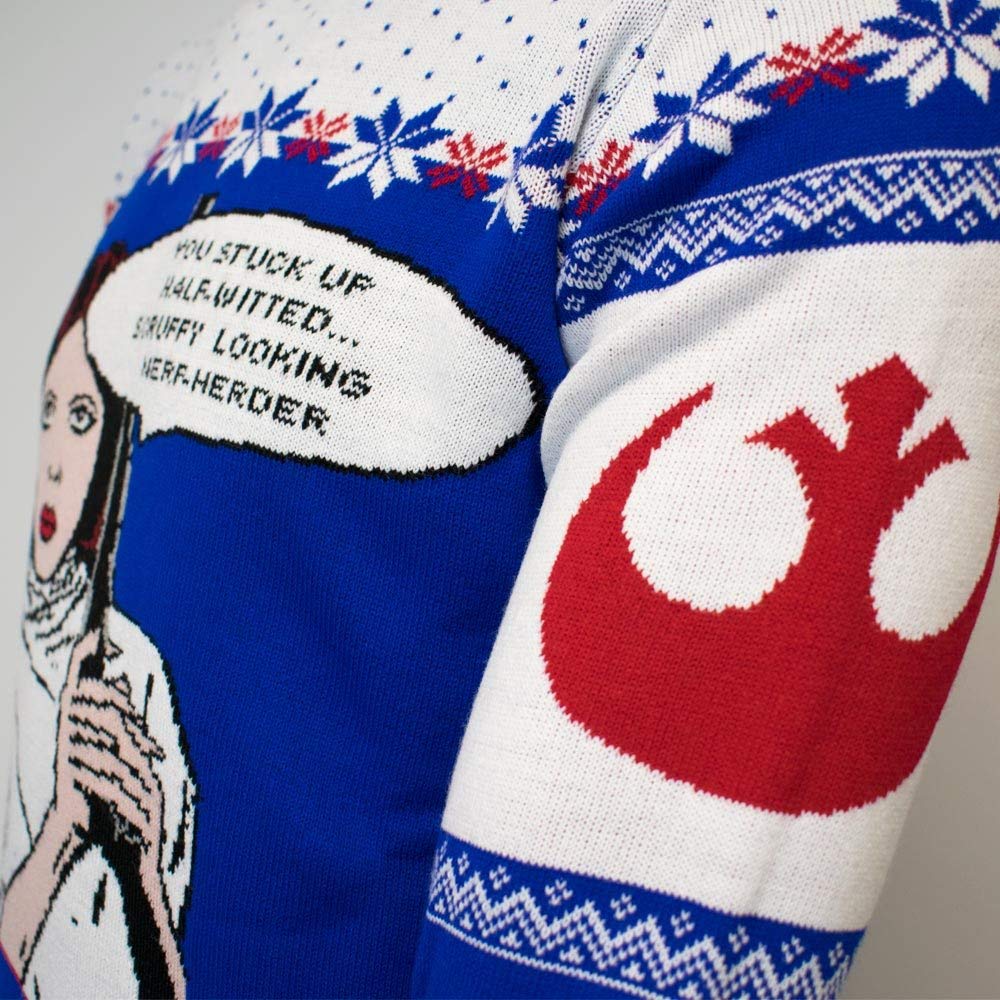 Numskull x Star Wars Princess Leia Christmas Sweater on Amazon