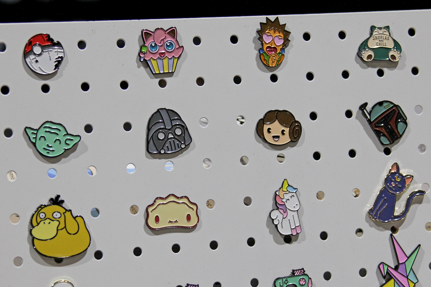 Star Wars Pins by The Sunday Co at Armageddon Expo Auckland 2018