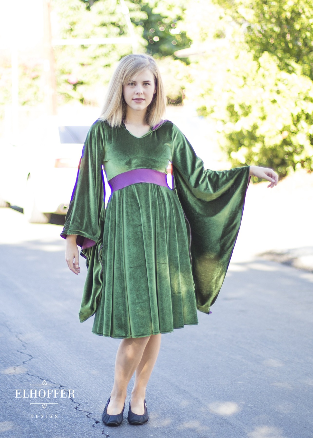 Star Wars Padme Amidala Velvet Dress by Elhoffer Design