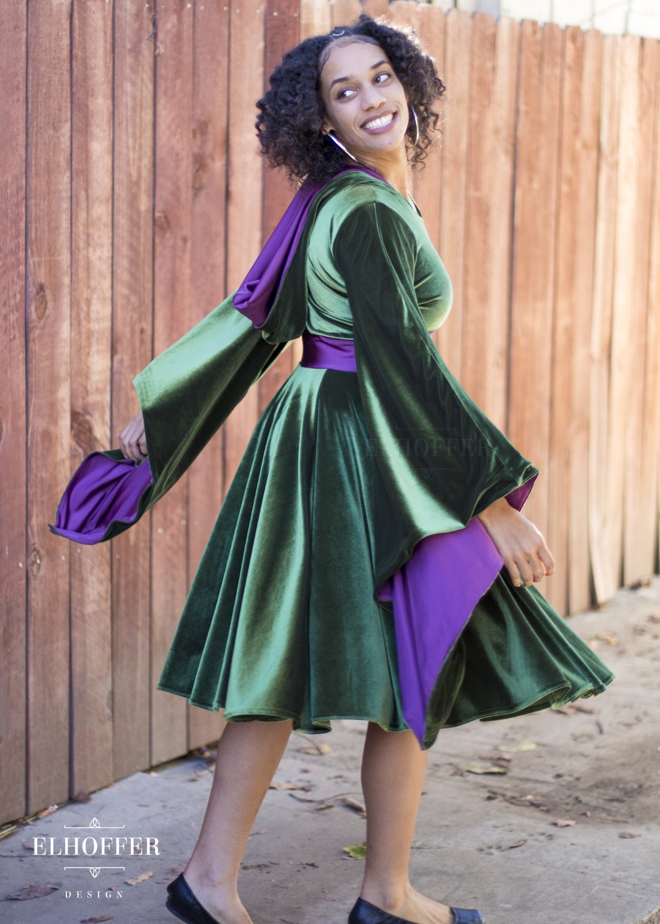 Star Wars Padme Amidala Velvet Dress by Elhoffer Design