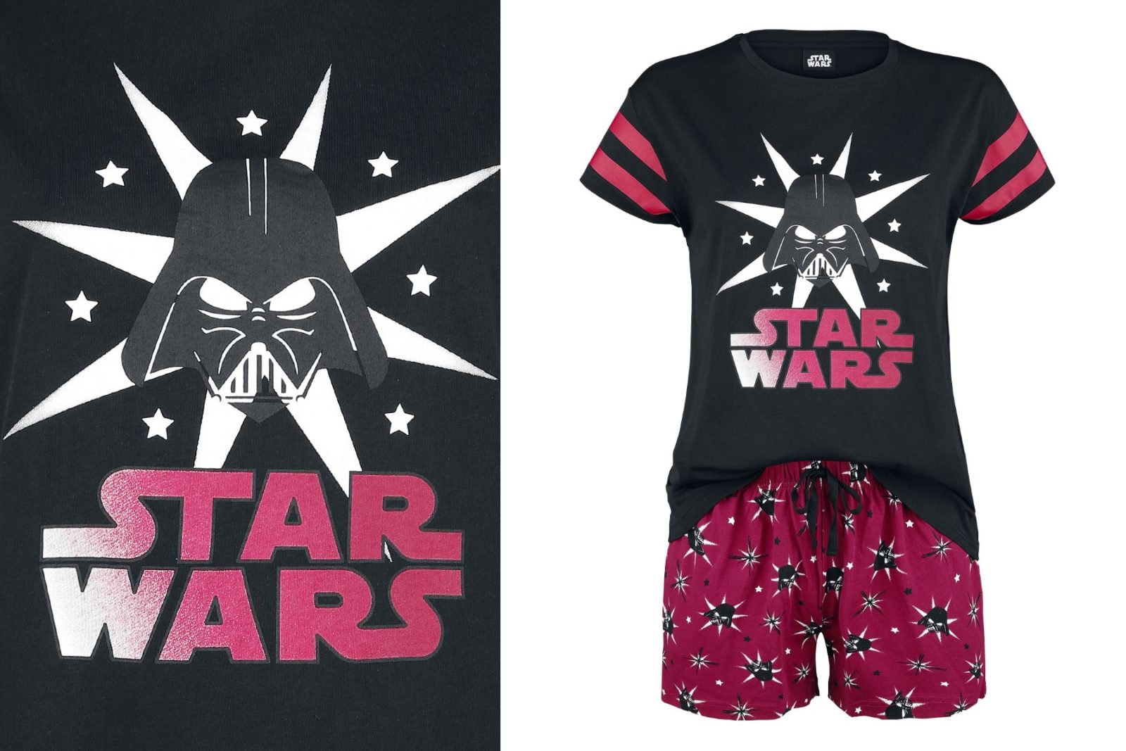 Women's Star Wars Darth Vader Sleepwear Set at EMP Online