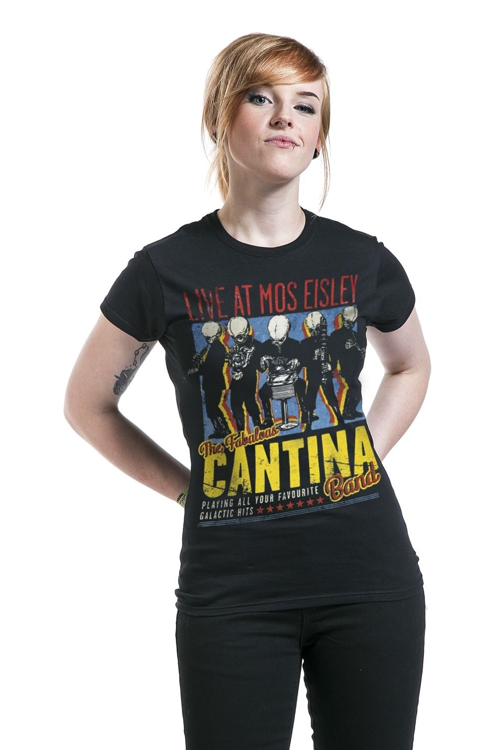 Women's Star Wars Cantina Band On Tour T-Shirt at EMP Online