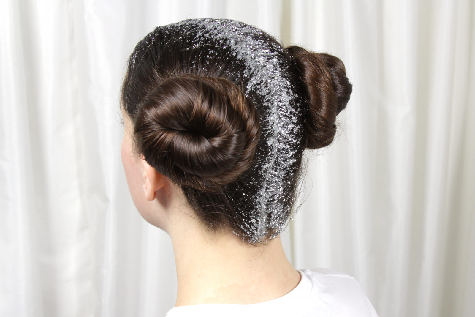 Glitter For Carrie – Princess Leia Hairstyle