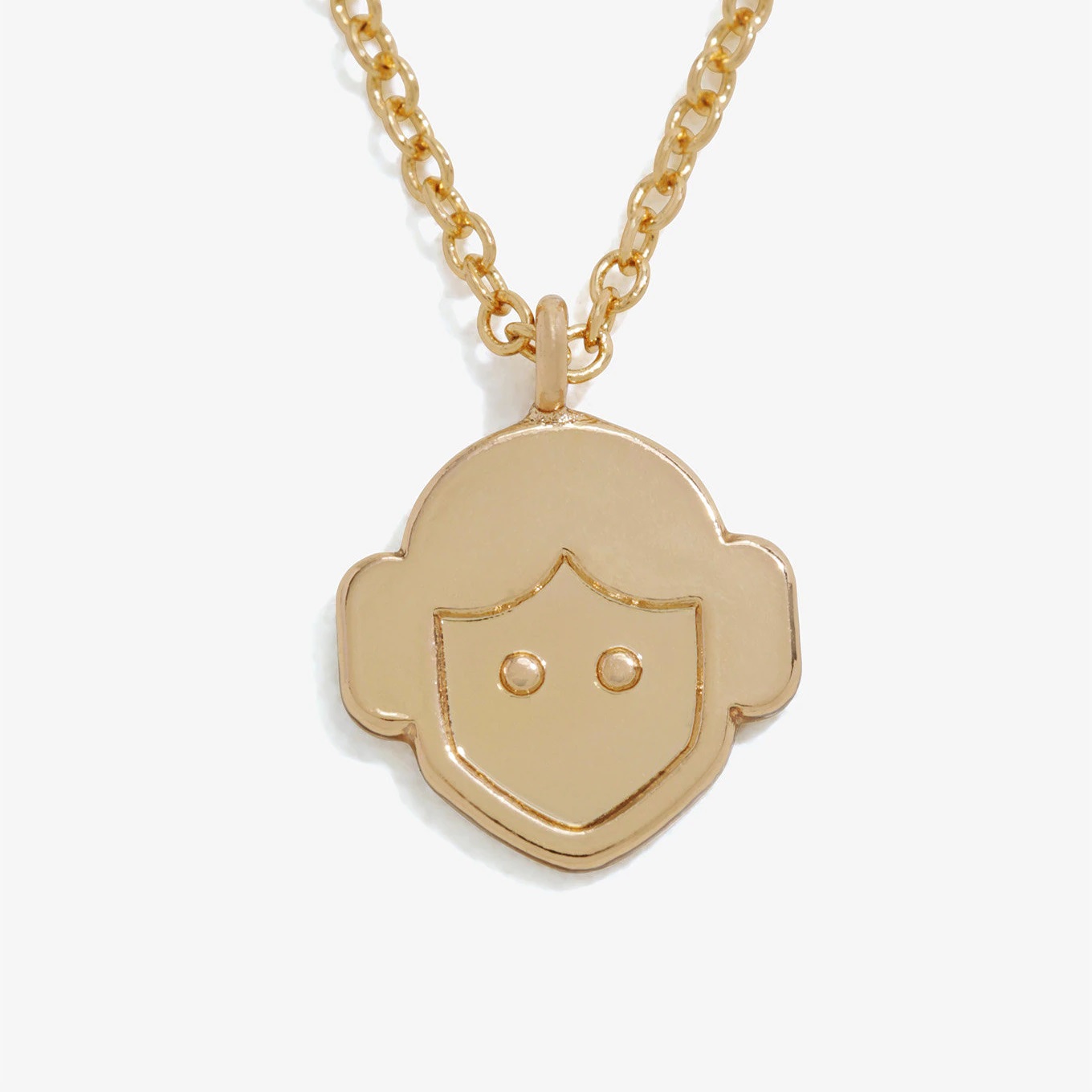 Love And Madness x Star Wars Princess Leia Emoji Necklace at Her Universe