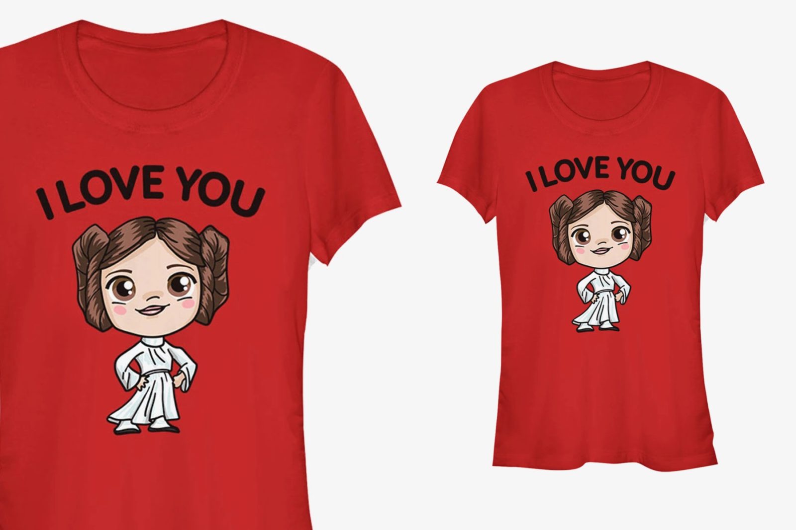 princess leia i love you shirt