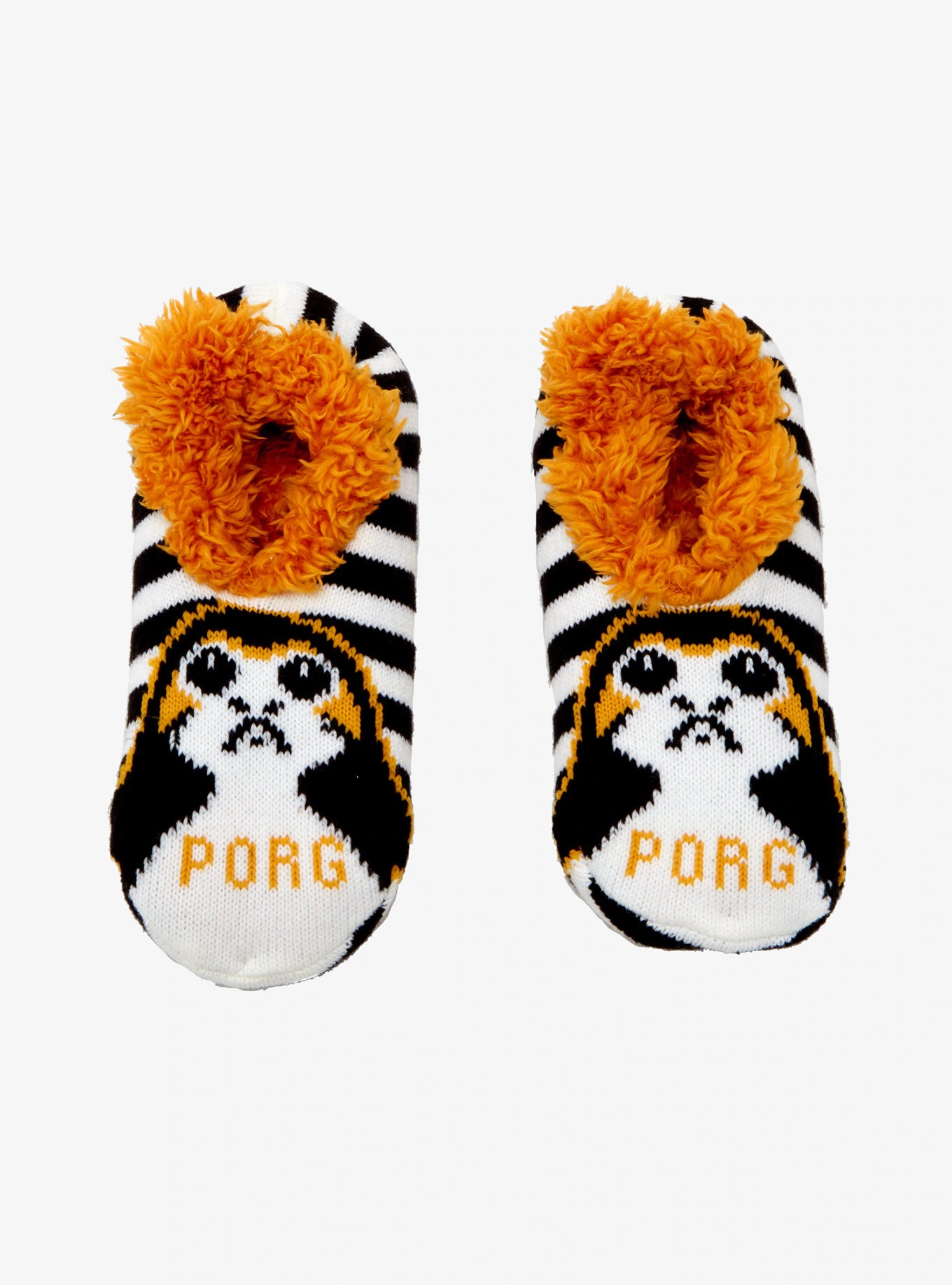 Star Wars Porg Knit Slippers at Hot Topic