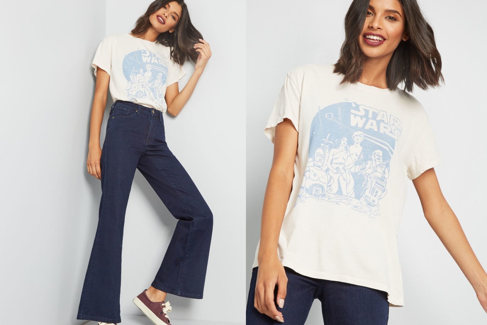 Women's Junk Food Clothing x Star Wars Vintage Style T-Shirt at ModCloth