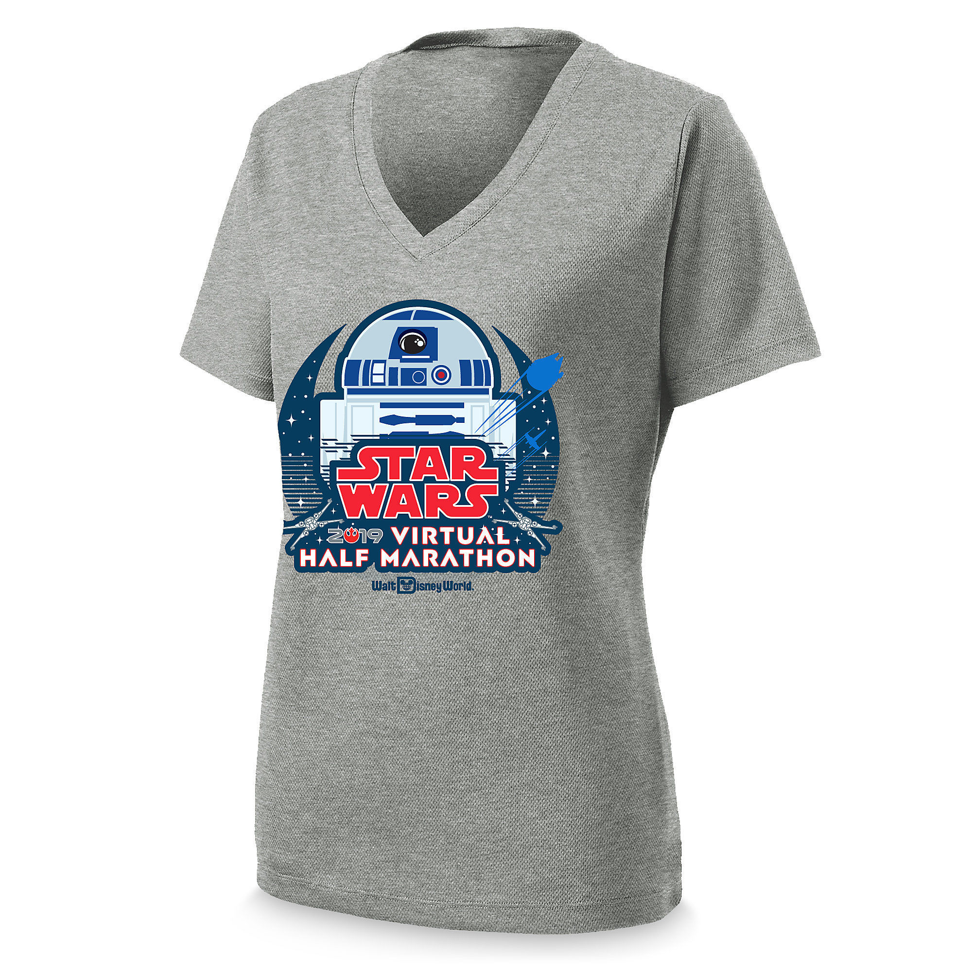 Women's Run Disney Star Wars Virtual Half Marathon 2019 Event T-Shirt at Shop Disney