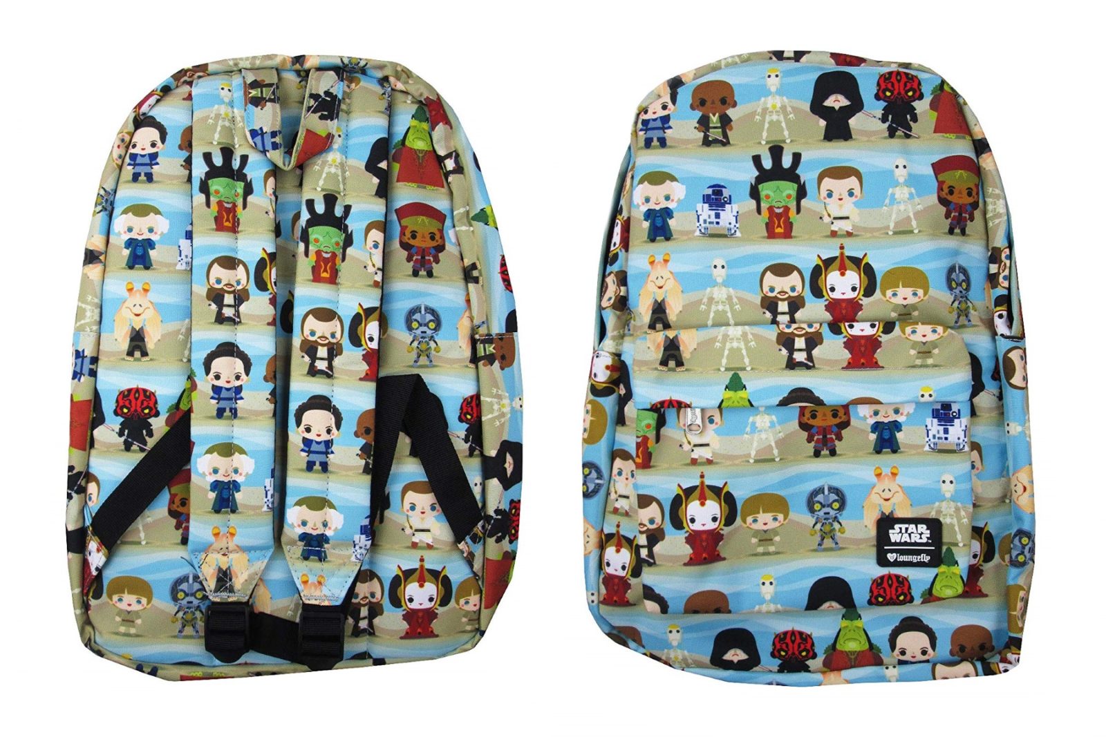 Loungefly x Star Wars The Phantom Menace Chibi Backpack on Amazon