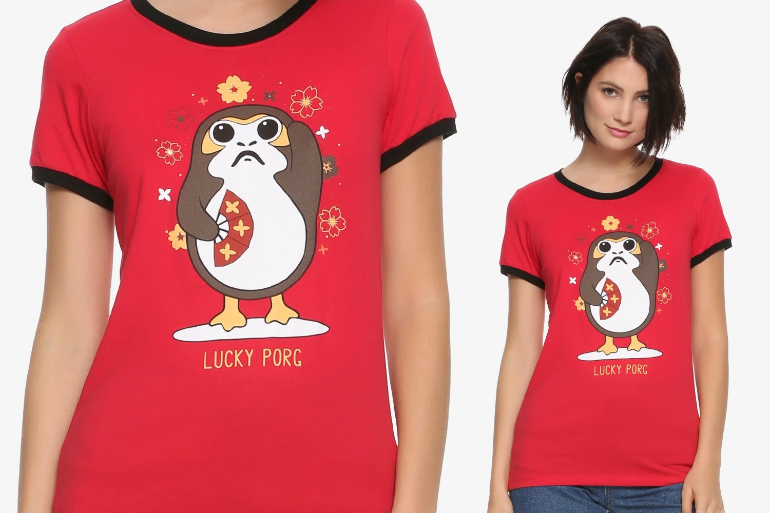 Star Wars Lucky Porg T-Shirt at Box Lunch