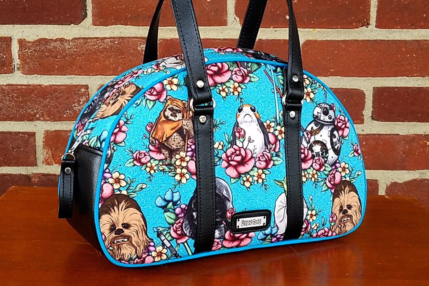 New Star Wars Floral Handbag by BenaeQuee