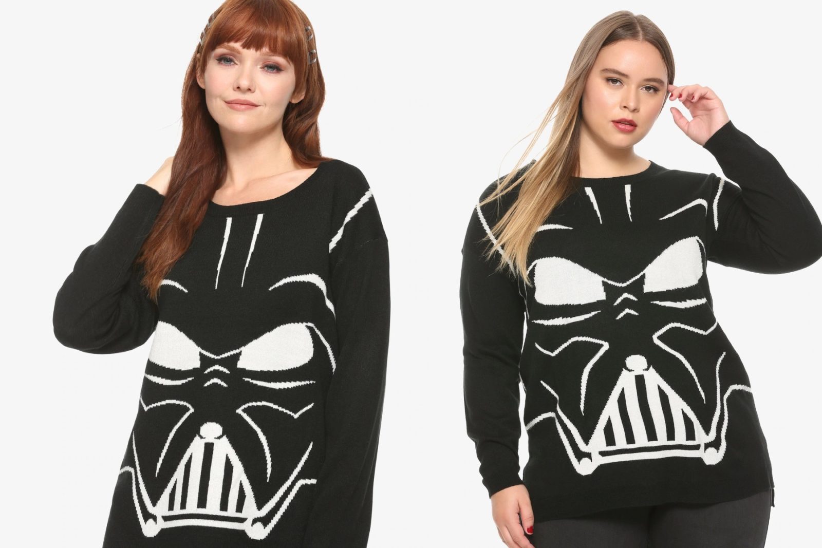 Women's Her Universe x Star Wars Darth Vader Sweater at Hot Topic