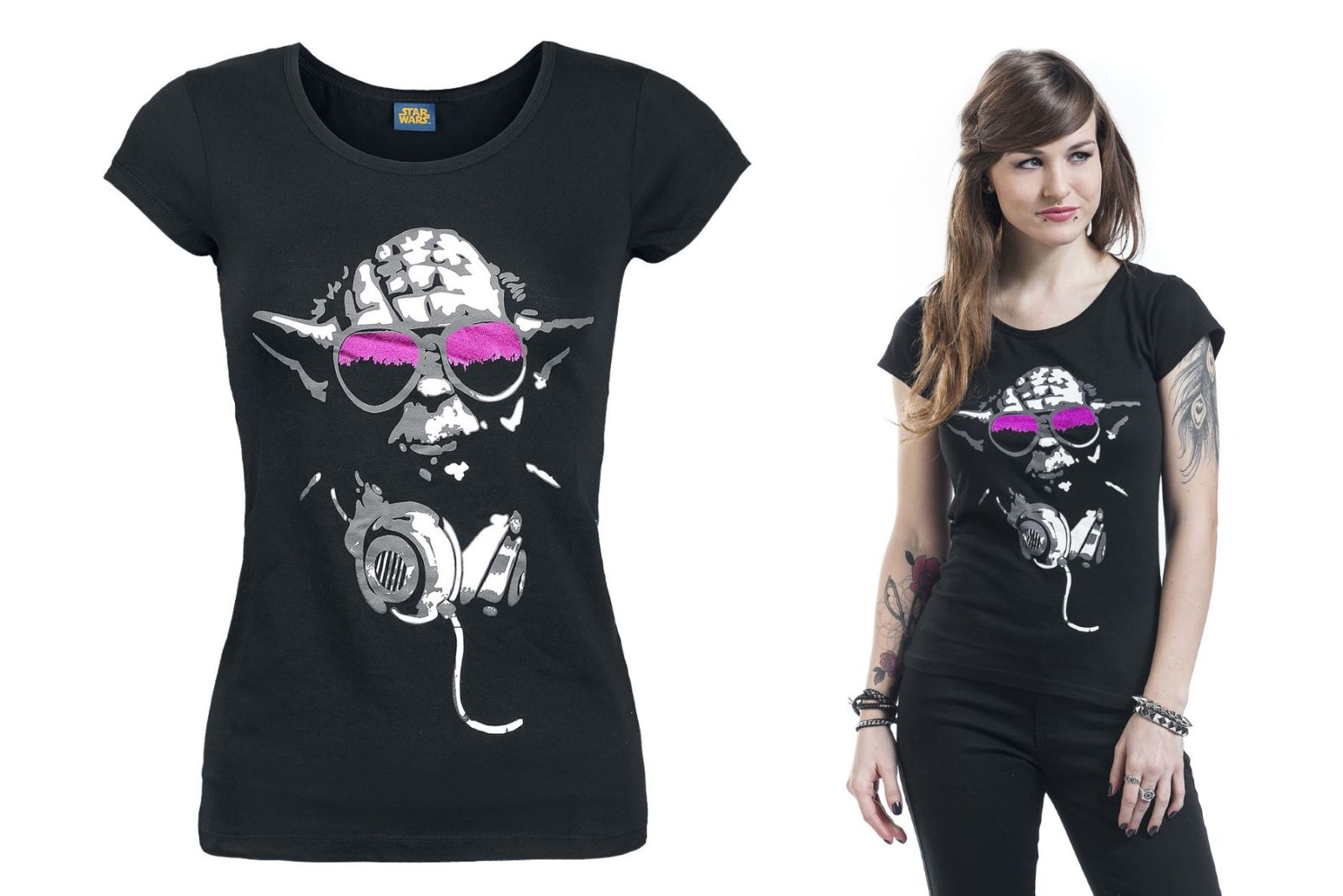 Women's Star Wars Cool Yoda T-Shirt at EMP UK