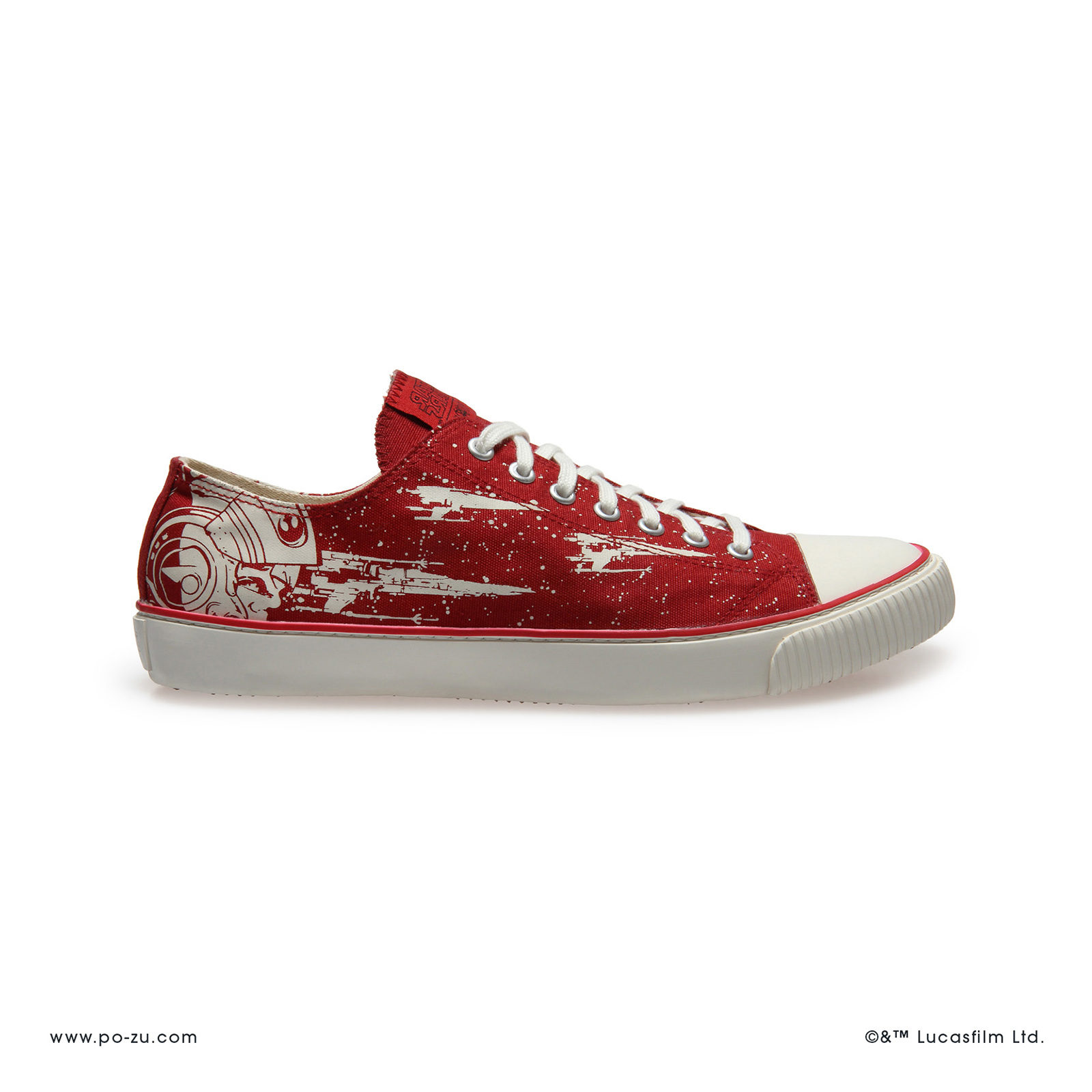 Po-Zu x Star Wars Red X-Wing Sneakers